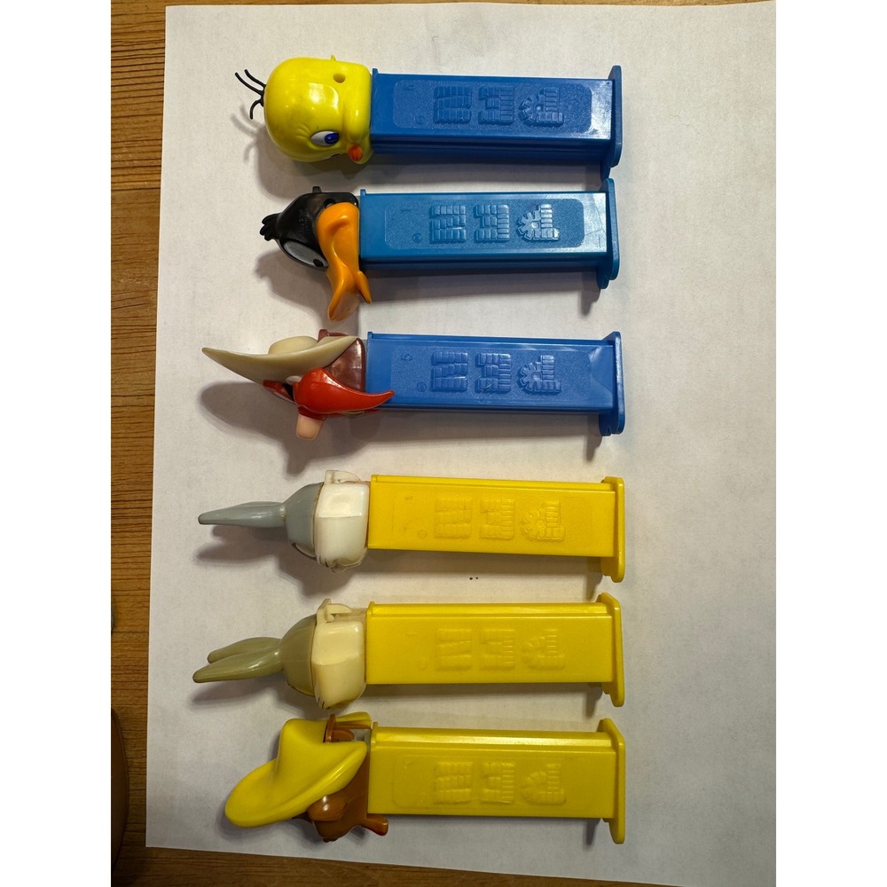 Vtg Looney Tunes PEZ Dispenser Lot Speedy Gonzales BugsBunny Yosemite Sam Tweety - Picture 8 of 16